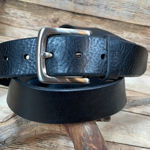 Fossil Genuine Leather Belt Size 40
